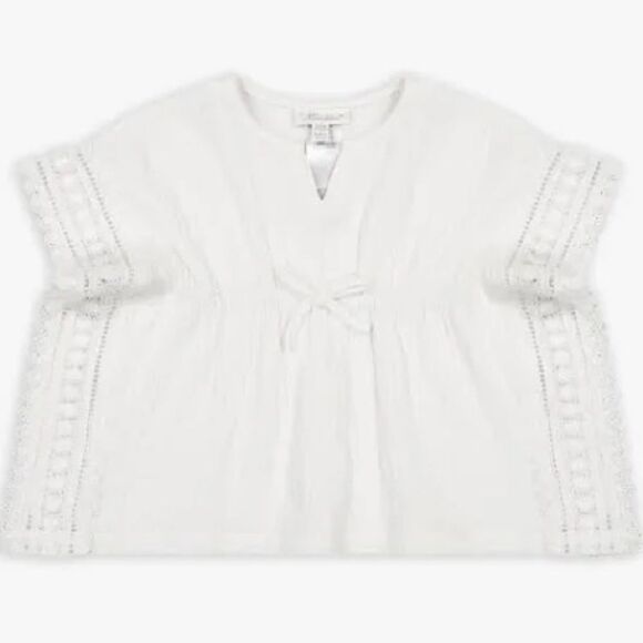 Miniclasix Gauze Poncho Swimsuit Coverup 3/6M - Picture 5 of 6